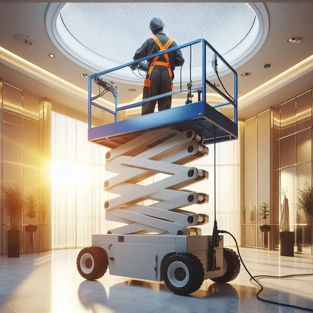 Plataforma-elevadora Plataformas elevadoras para escenarios, manlift para mantenimientos