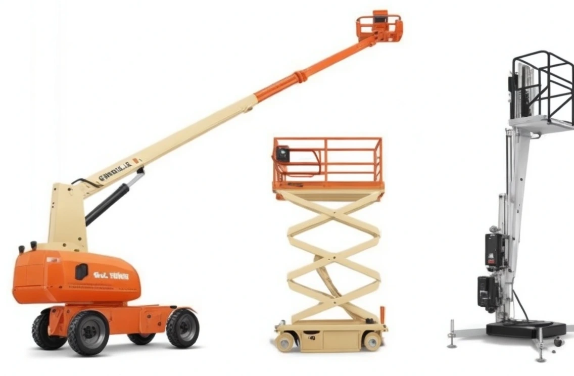 Plataforma-elevadora Tipos de plataformas elevadoras, trabajos con plataformas elevadoras