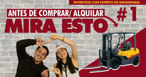 PODCAST #1 EXPERTO EN MONTACARGAS Y MAQUINARIA PESADA