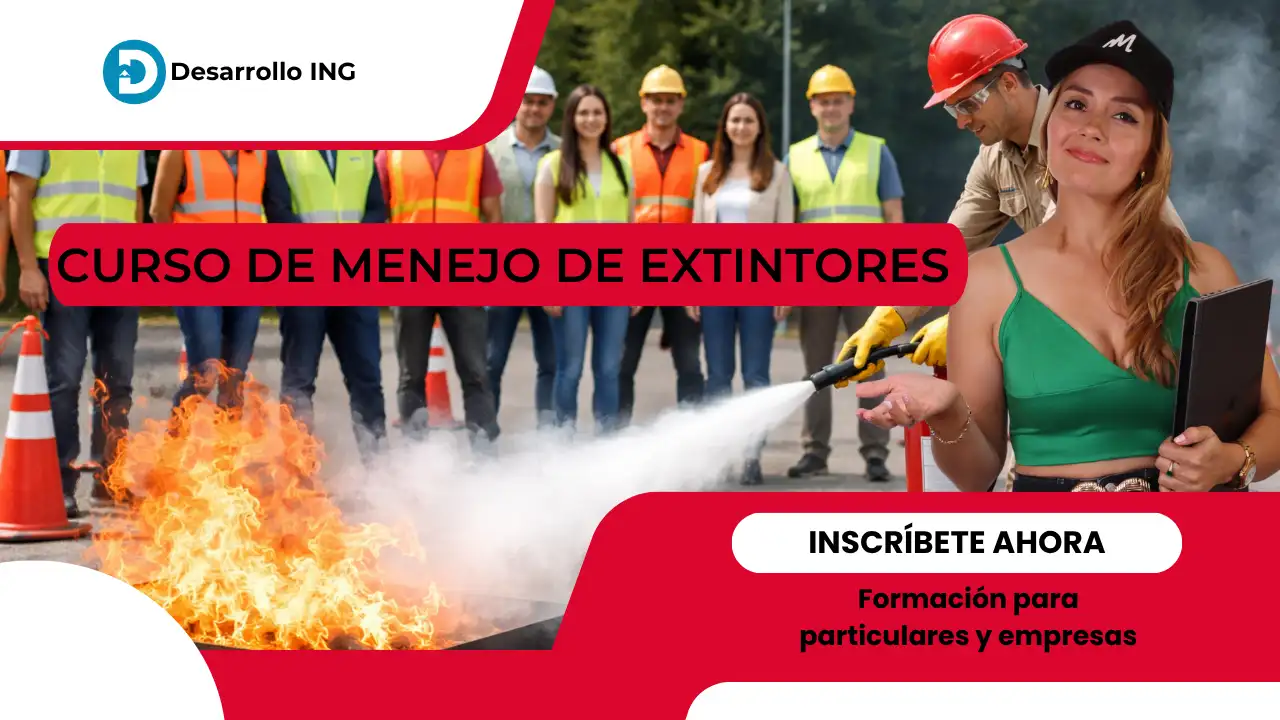 Curso de capacitación en manejo de extintores certificado